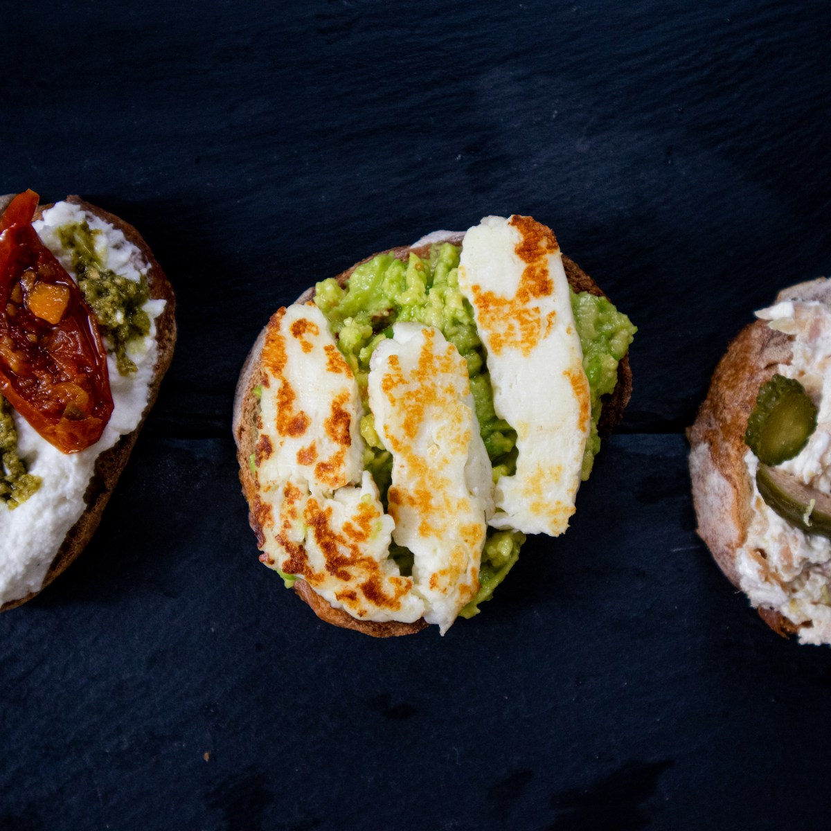 Tris di bruschette || Bruschetta&nbsp;trio